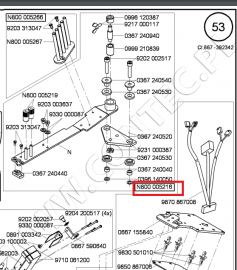D-N800-005216 / carrier plate D-N800-005216
